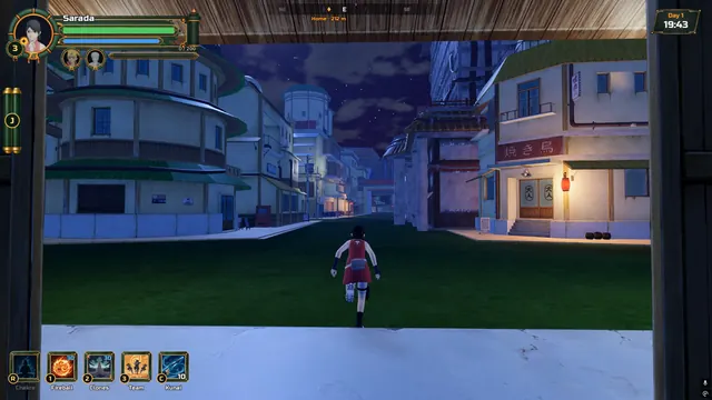 Konoha at night